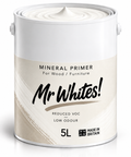 White Breathable Primer For Wood / Furniture
